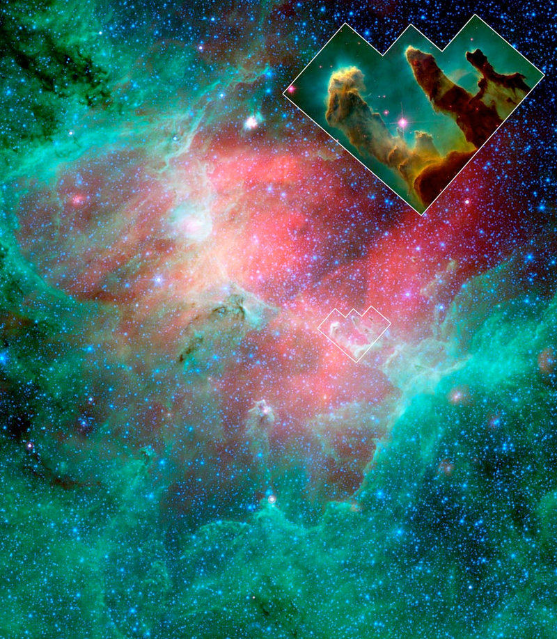 Illustration for article titled It may sound incredible but the Pillars of Creation don't exist anymore